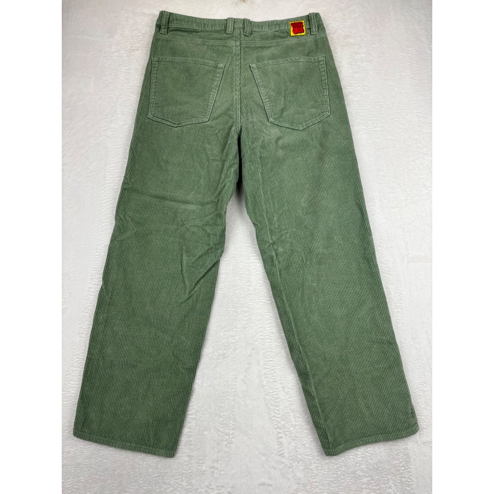 Empyre Mens 32x29 Sage Green Corduroy Loose Fit Skate Pants Streetwear - Picture 5 of 9